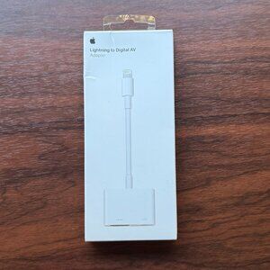 Apple Lightning to Digital AV Adapter NIB